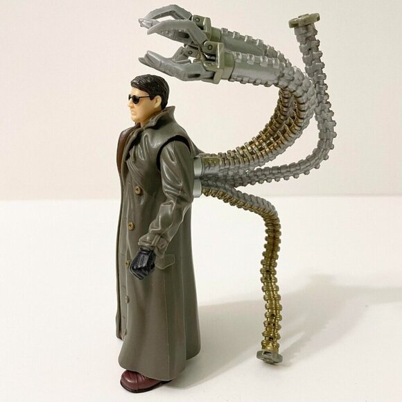 2007 Spiderman Doc Ock Dr Octopus Octavius Action Figure Tentacles Incomplete - Picture 15 of 16